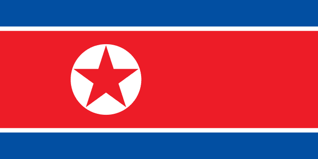 Democratic People's Republic of North Korea flag