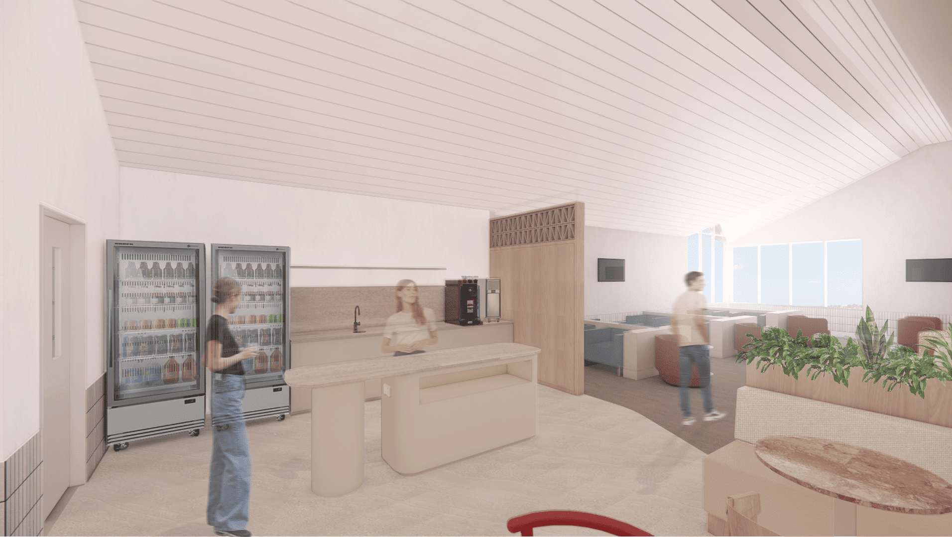 Render of Broome lounge