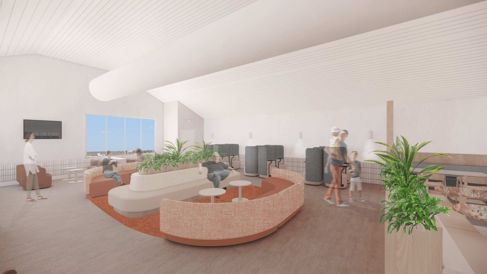 Render of Broome lounge