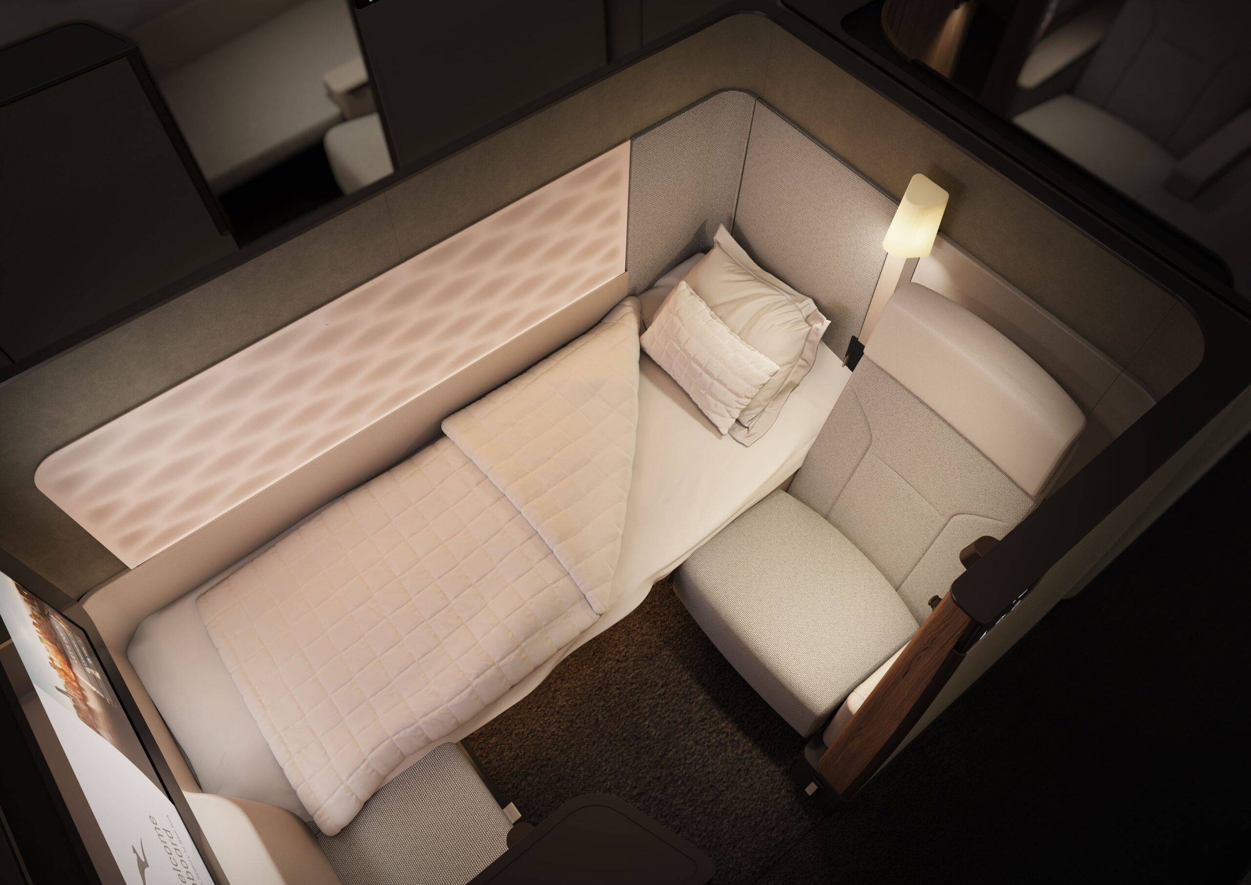 Qantas A350 Project Sunrise First Class