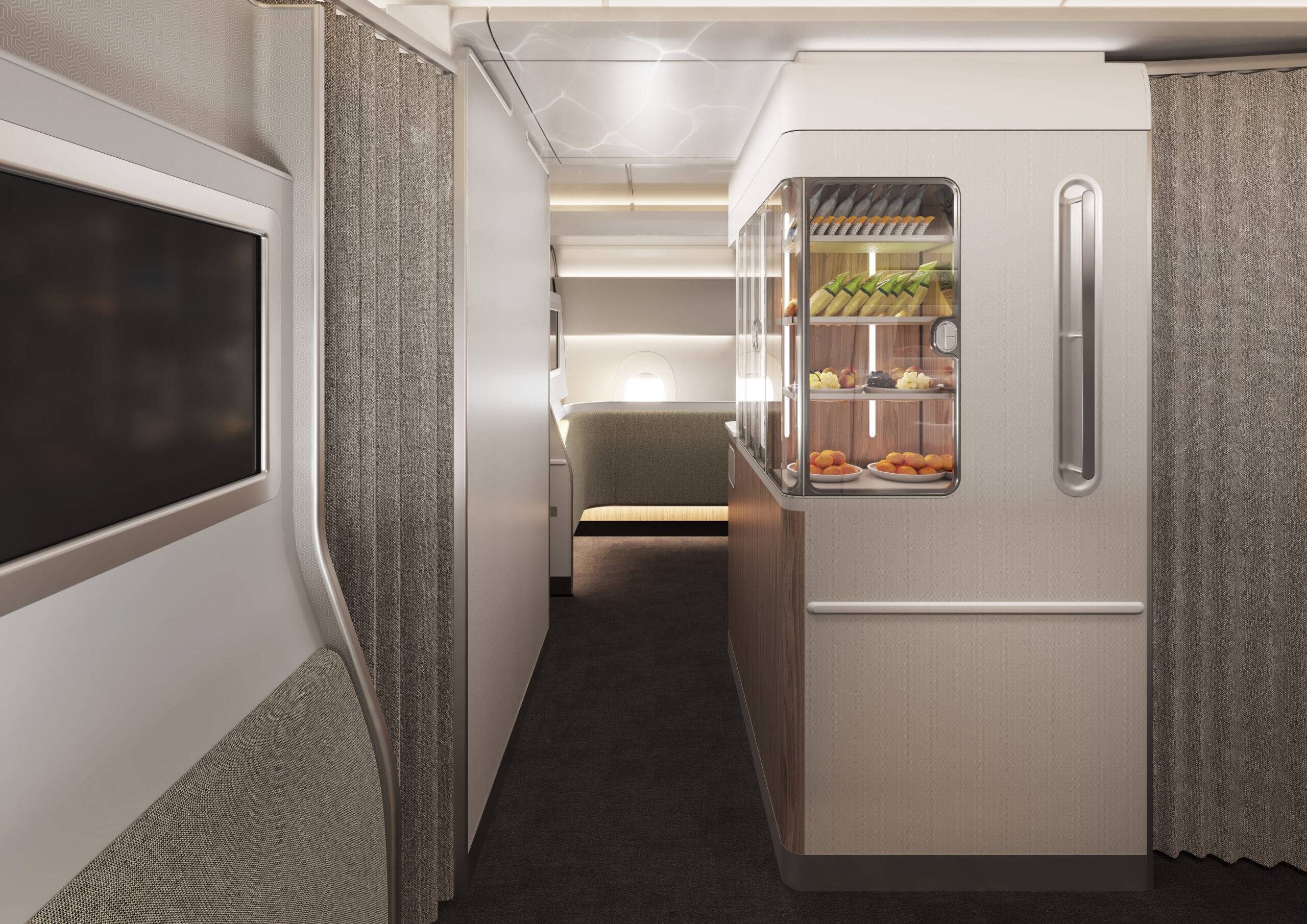 Qantas A350 Project Sunrise Wellness Station