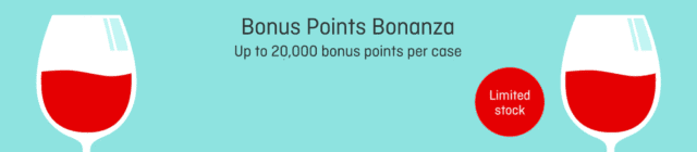 Qantas Wine Bonus Points Bonanza