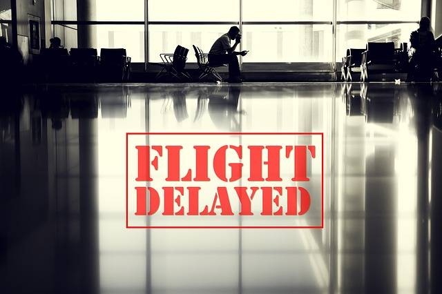 Flights delayed or cancelled