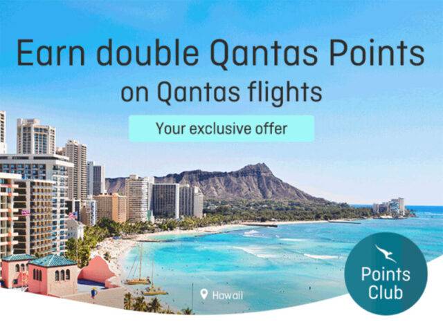 Qantas Points Club 2x 3x on flights